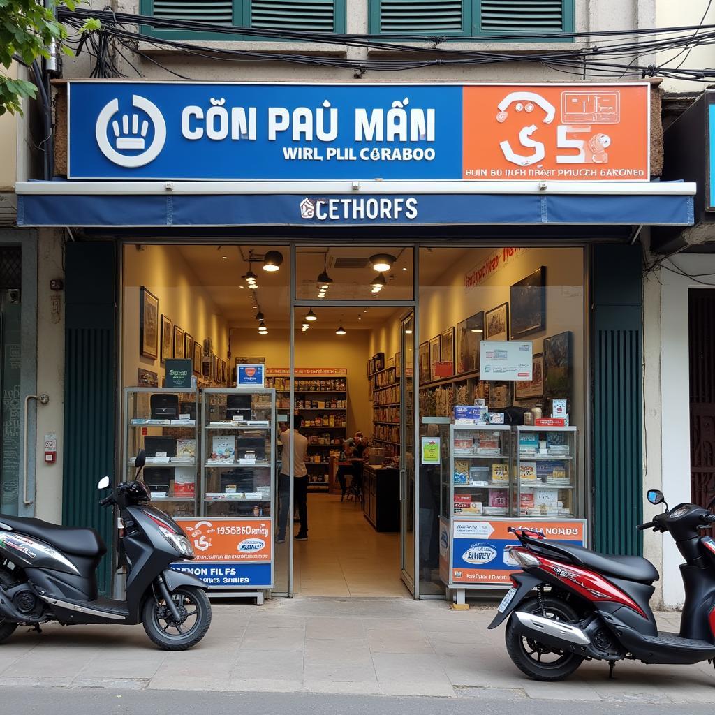 Hinh anh cua hang Dien May Anh Ngan 85 Calmette Quan 1 ben ngoai mat tien